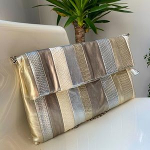 Metallics Clutch/Crossbody